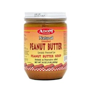 Adom Peanut Butter (African Groundnut Paste) 16oz